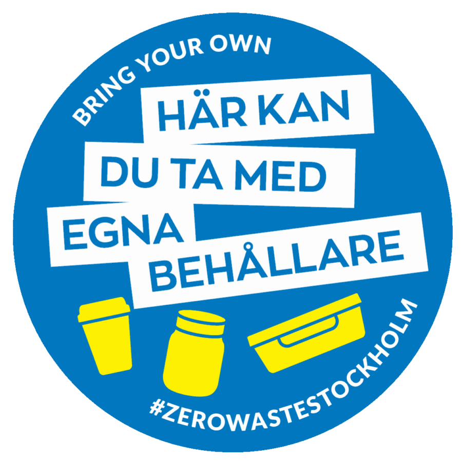 bring your own container take away stockholm egna behållare zero waste