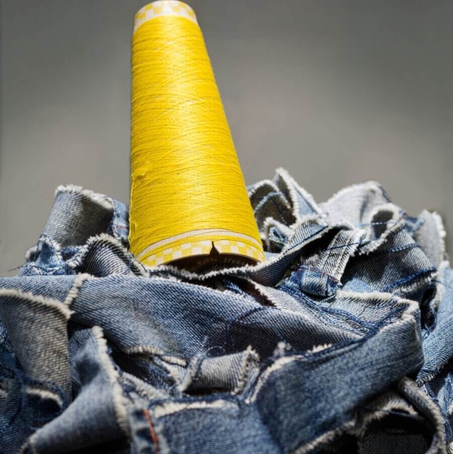 clothing jeans recycle återvina kläder sweden green little heart hållbart mode