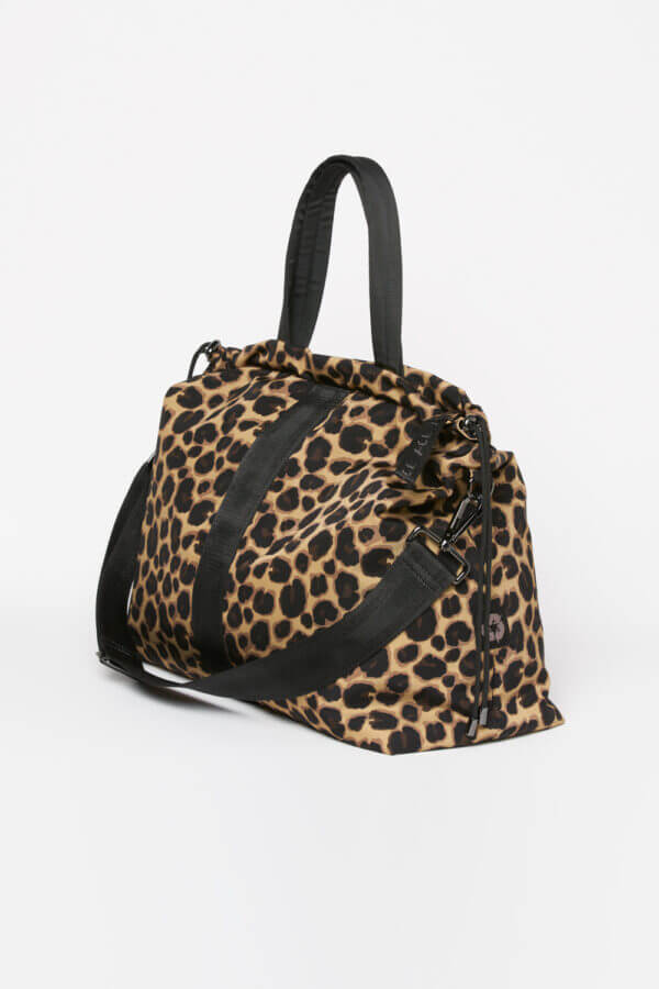 ACE Tote Bag Leopard side view